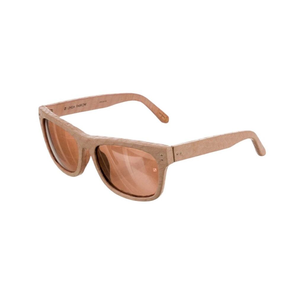 Python leather sunglasses - Picture 2 of 3